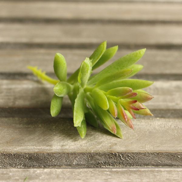 

2pcs set pvc artificial green succulents plants home garden décor decoration