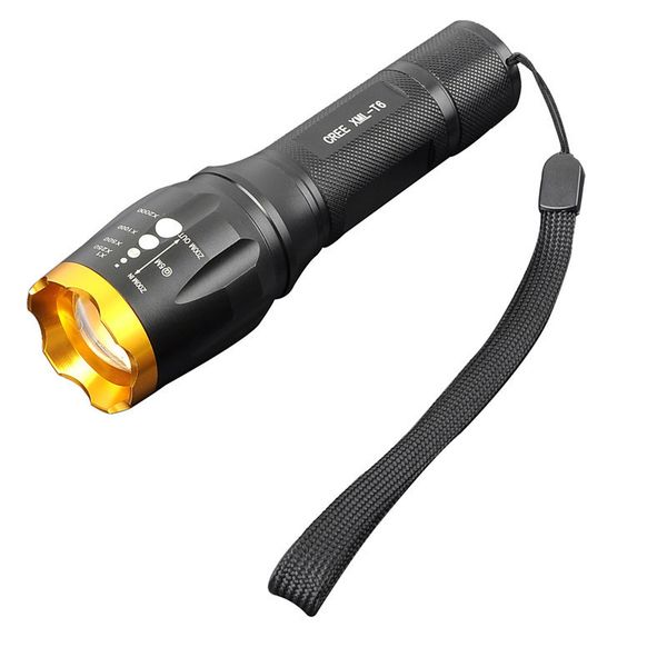 

flexible zoom t6 light 1200lm aluminium alloy flashlight