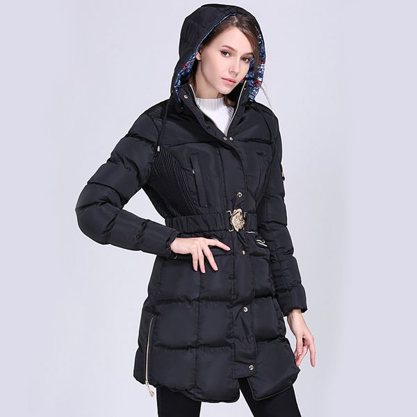 

escalier's new down cotton jacket, Black