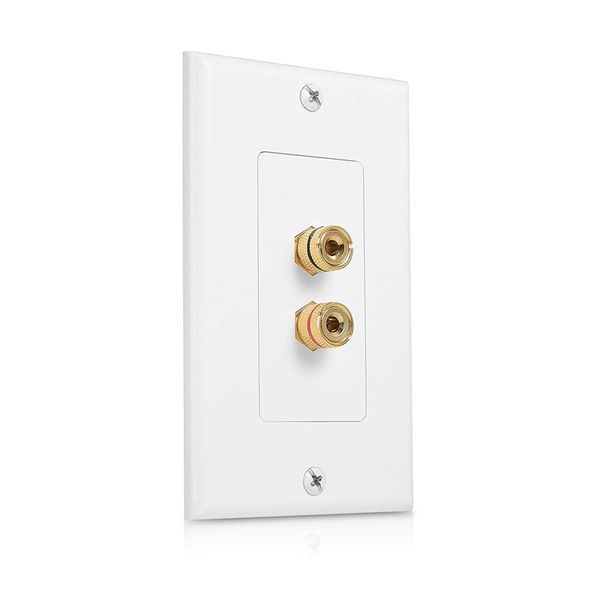 

posts speaker wall plate home theater wall plate audio panel for 1 speakers