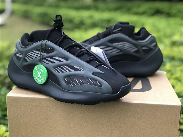 

authentic 700 v3 alvah h67799 azael fw4980 kanye west glow in the dark men women running shoes 7007adidas sneakers with original box 36-47