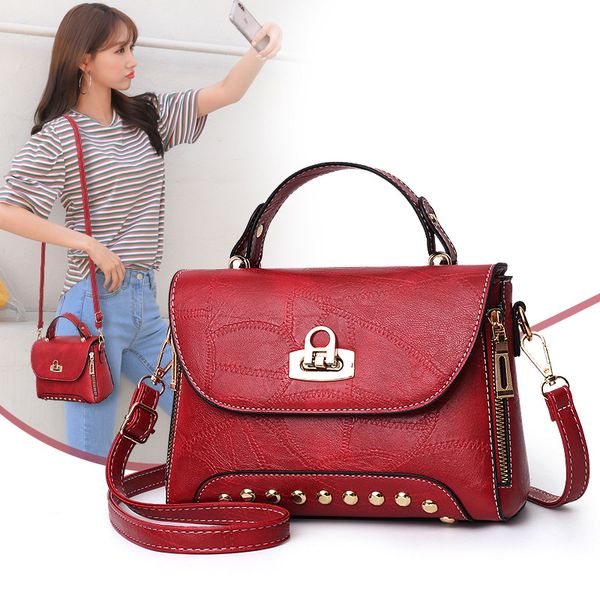 

2020 new women's shoulder bag korean fashion ladies messenger bag korean casual ladies small square