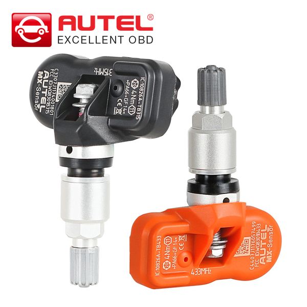 

autel mx-sensor 433mhz optional universal programmable tpms sensor specially built for tire pressure sensor replacement