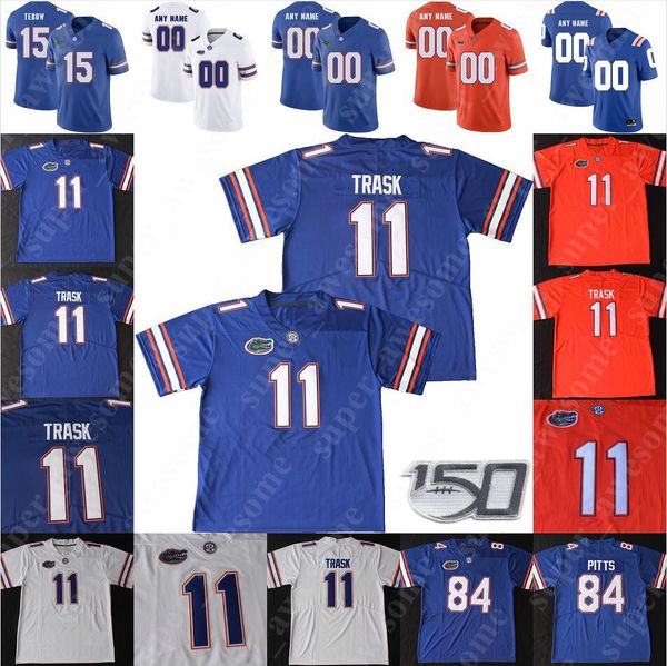 

Флорида Gators футбол Джерси Кайл Траска Lamical Perine Кайл Pitts Ван Джефферсон Фредди Суэйн Дэвид Риз II Джонатан Greenard Шон Дэвис