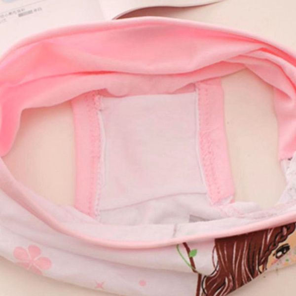 

4pcs cartoon kids panties soft girls underwear briefs children girls pantis short 2-10 years, Camo