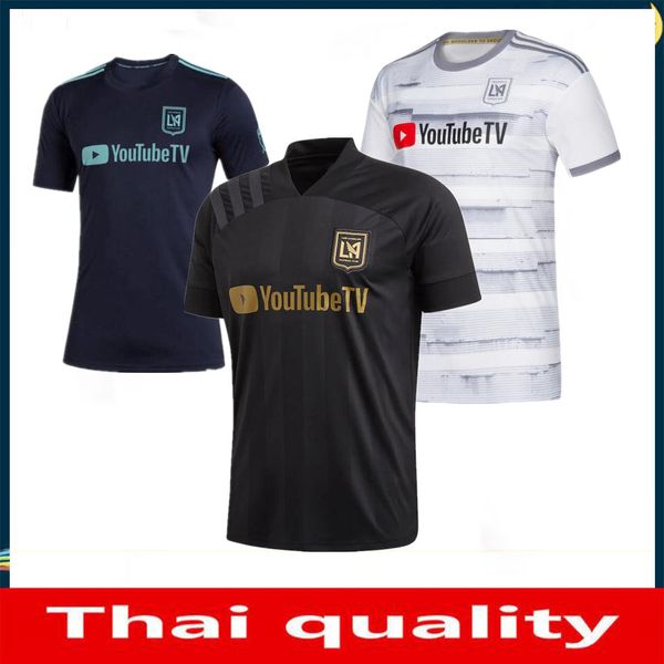 

new arrived 2019 lafc carlos vela soccer jerseys 18/19/20 home x zelaya rossi los angeles fc black parley primary white football shirts, Black;yellow