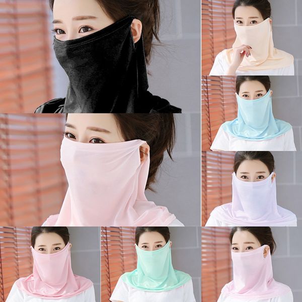 

ixu0f i can't breath sunscreen headgear scarf summer outdoor riding mask i breathe cant scarf face anti dust party masks, Black