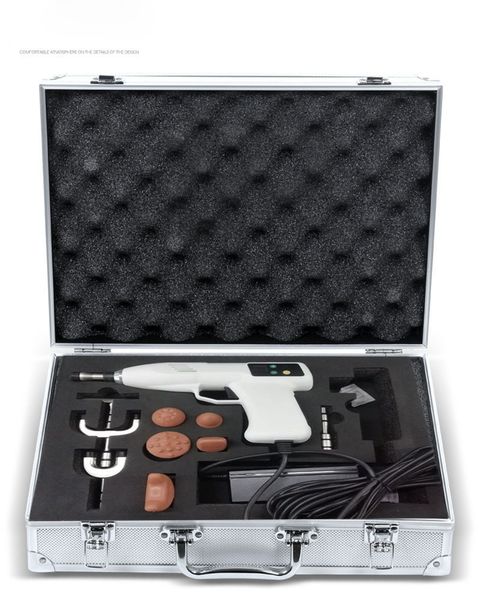 

new 2020 style 10 head chiropractic adjusting instrument adjustable intensity spine chiropractic correction gun activator cervical massager