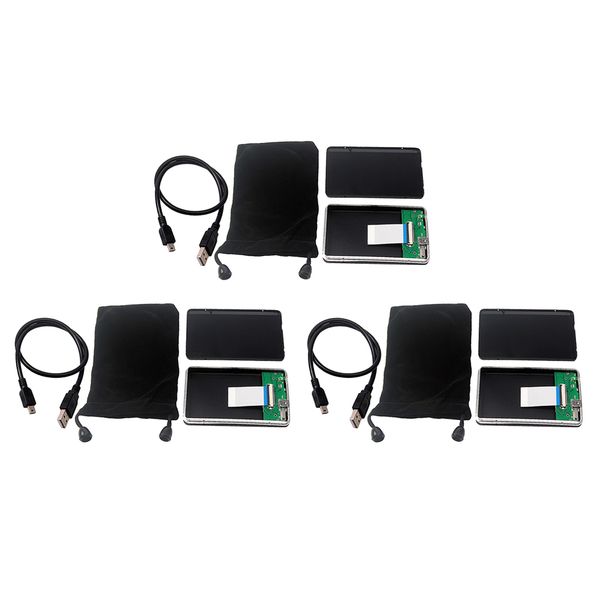 

usb 2,0 до 1,8" ce / zif жесткий диск hdd алюминиевый корпус внешний 3x