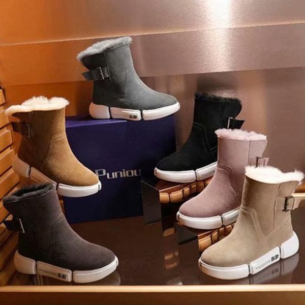 

newly launched womens boots platform knee high gladiator boots autumn and winter plus cashmere socialite vogue amazing, Black