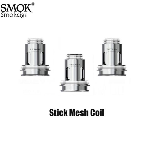 

3 Шт. / Лот SMOK TF Катушка BF-Mesh Coil 0.25ohm Стик-катушка 0.15ohm для TF Tank Morph 219 SMOK Stick 80 Вт Оригинал