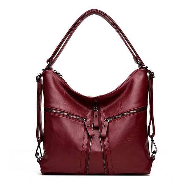 

luxury handbag multi-function women bags genuine leather lady crossbody bags large capacity female shoulder bag back pack