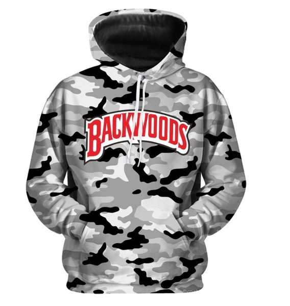 

backwoods camouflage kanye fashion women's hoodies men's sweatshirts hoodie brand designer luxury sweatshirts streetwear hip hop, Black
