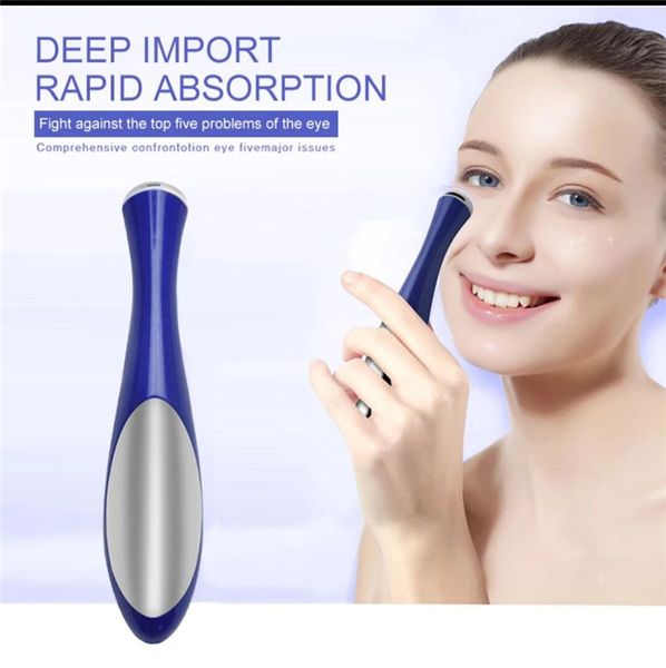 

новый электрический вибрационный массаж глаз темный круг отечность удаление омоложения кожи уход за красотой портативный ручка падение кораб