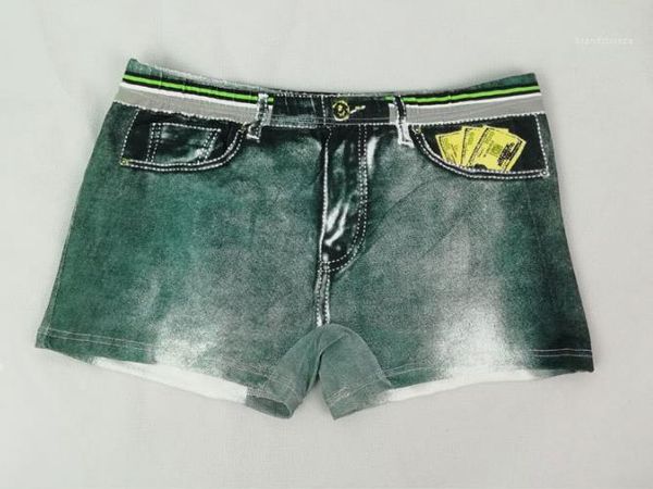 

pocket underwears summer fashion mens fit underpants male clothing breathable designer mens boxers printed dollar, Black;white