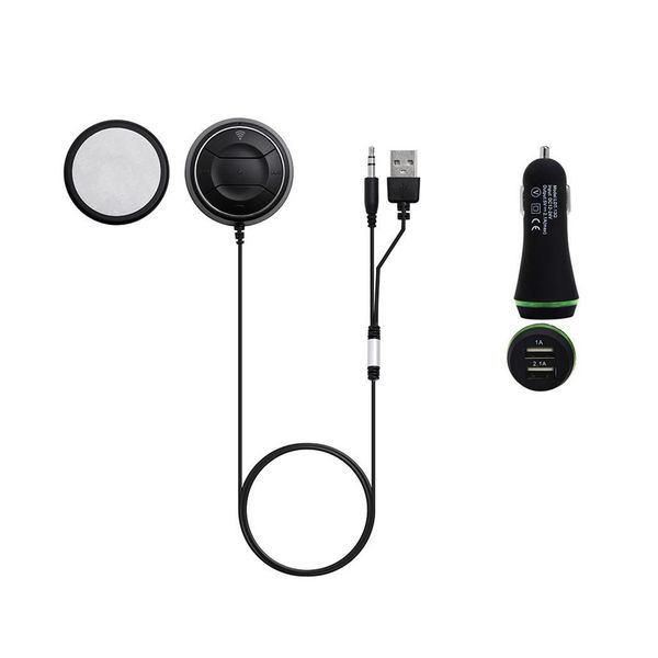 

автомобильный беспроводной bluetooth-приемник стерео аудио до 30 футов dc 5v / 2.1a (max) адаптер music 4.0 dc 12v-24v приемник