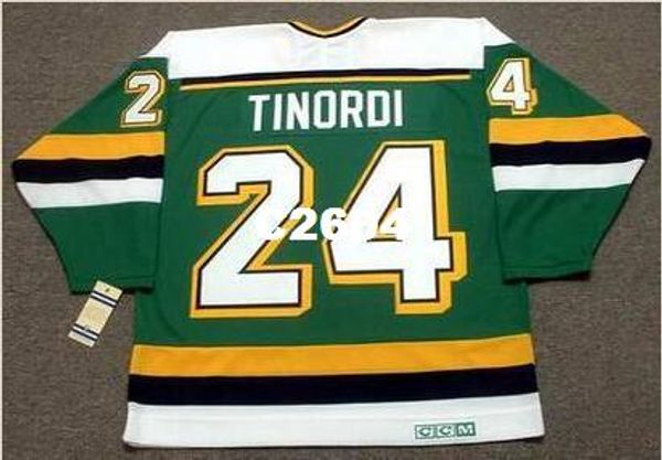 

мужчины #24 марк tinordi миннесота северные звезды 1989 ccm старинные ретро главная хоккей джерси или пользовательские любое имя или номер р, Black;red