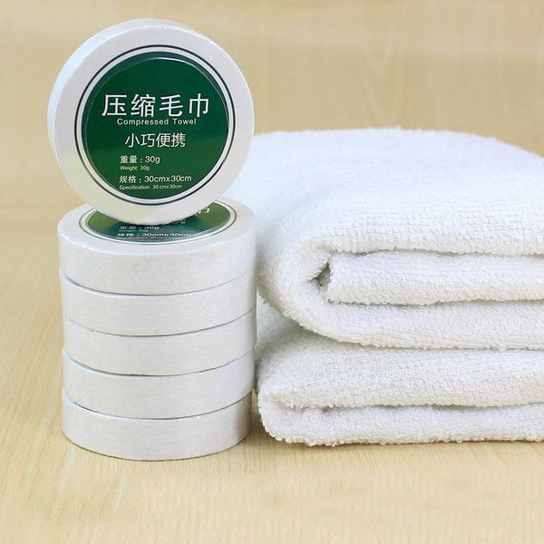 

compressed towel face bath washcloths portable soft for travel camping outdoor asciugamano compresso h99f