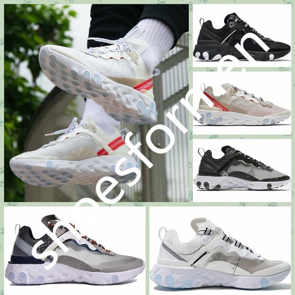 

nrea87 2019 epic react element 87 undercover мужские кроссовки undercover green stripe black женская дизайнерская обувь спортивные кроссовки