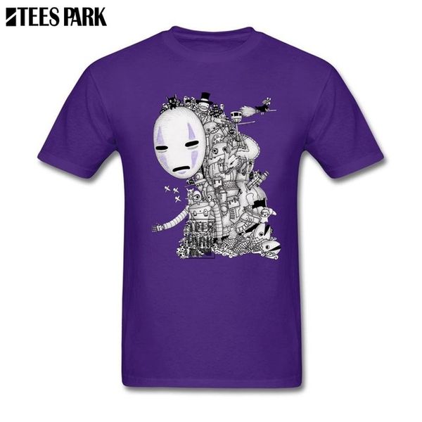 3xl Hayao Miyazaki Spirited Away Totoro Plain T Shirts Mens