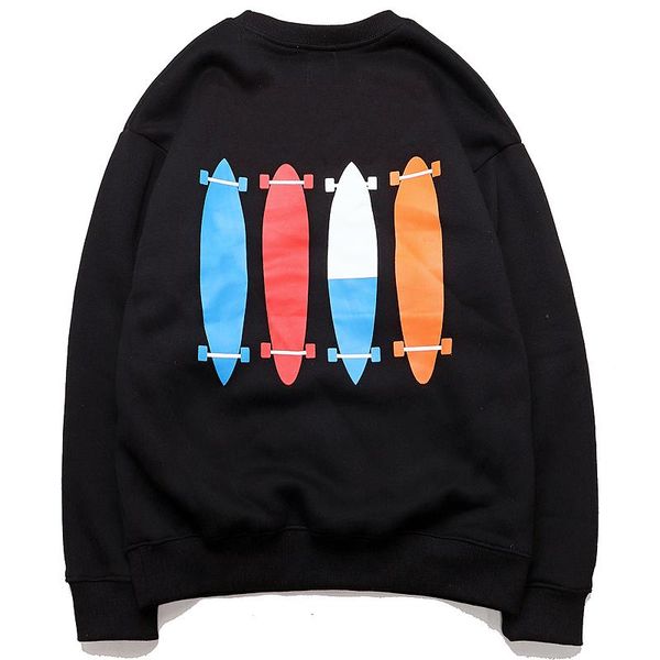 

мужской женского мужского негабаритной дизайнер толстовка толстовка luxury brand перемычка мода толстого новое прибытие скейтборд hip hop st, Black