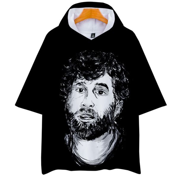 

2019lil dicky rap singer 3d belt cap short sleeve shirt t shirts, Gray;blue