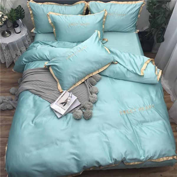 

bed linens 3/4pc bedding set duvet cover+beds sheet+pillowcase luxury ing