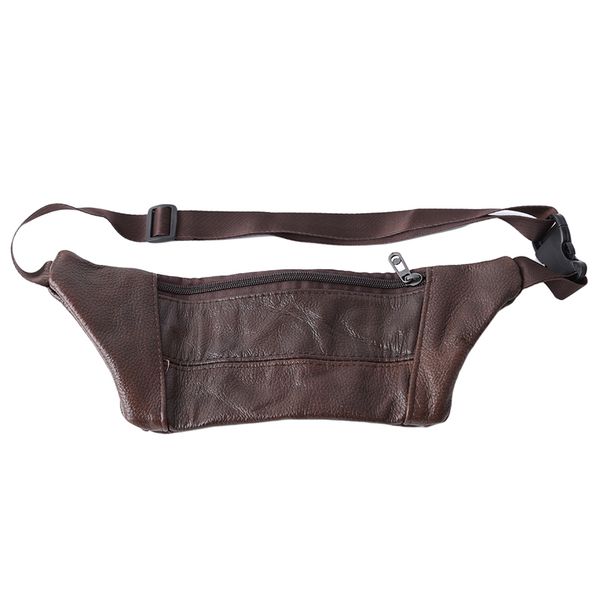 

selling men's leather pockets fashion casual pockets men's solid zipper