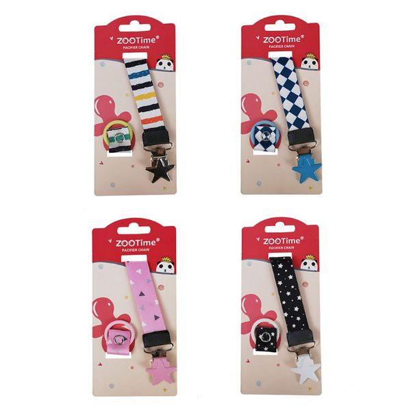 

baby pacifier clip chain chew teething straps easy to use smoother for newborn