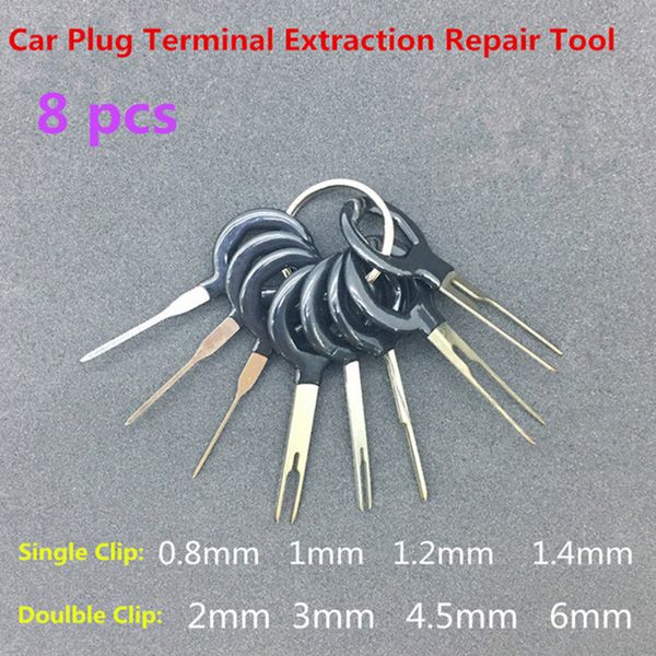 

3pcs,8pcs,11pcs 18pcs car plug circuit board wire harness terminal extraction pick connector crimp pin back needle remove tool
