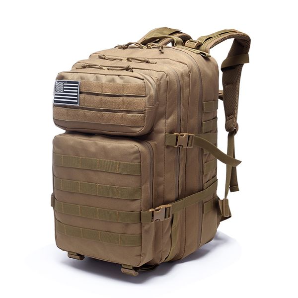 

40l men rucksack tactical 3p backpack outdoor molle backpacks sport bag camping hiking travel climbing bagpack bags