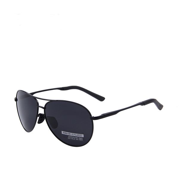 

sun glasses polarized classic retro metal frame driving night vision goggles travel sunglasses for men women, White;black