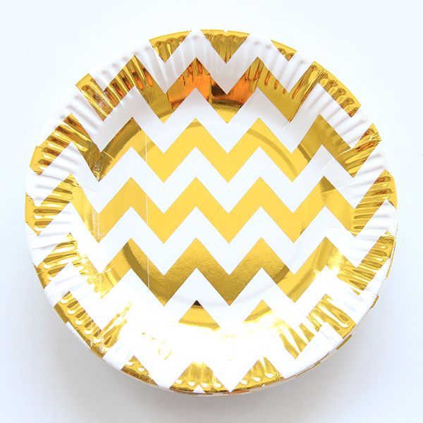 

золотая полоса серия одноразовая посуда бумажные тарелки чашки соломинки украшения для дня рождения дети взрослые свадебные принадлежности