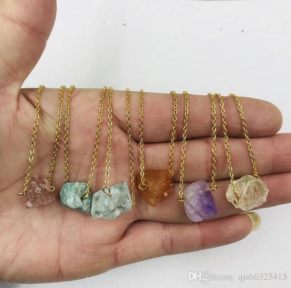 

мини амазонит сырье кварц gemstone изящные нежный choker ожерелье крошечный кристалл ожерелье целебные кристаллы dainty кристалл 14k золото, Silver