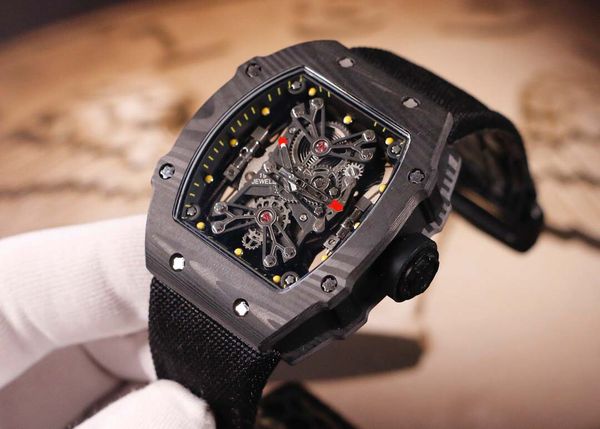 

automatic luxury skeleton movement fashion casual square men's watches navitimer for mens automatic china stainless steel men mechanica, Slivery;brown