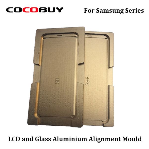 

novecel lcd и переднее стекло алюминий выравнивание плесень для samsung s6 края s6 края плюс s7 s8 s8 плюс