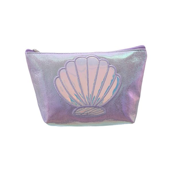 

waterproof laser cosmetic bag female fashion holographic zipper wash organizer travel beauty toiletry case makeup bag