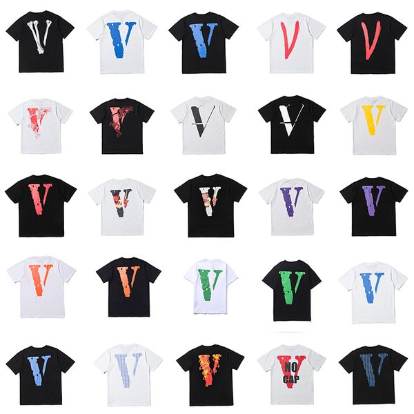 

New tyle cla ic vlone t hirt 1 1 big v pop up mog ma ter demonologi t miami tee men women fa hion v friend t hirt
