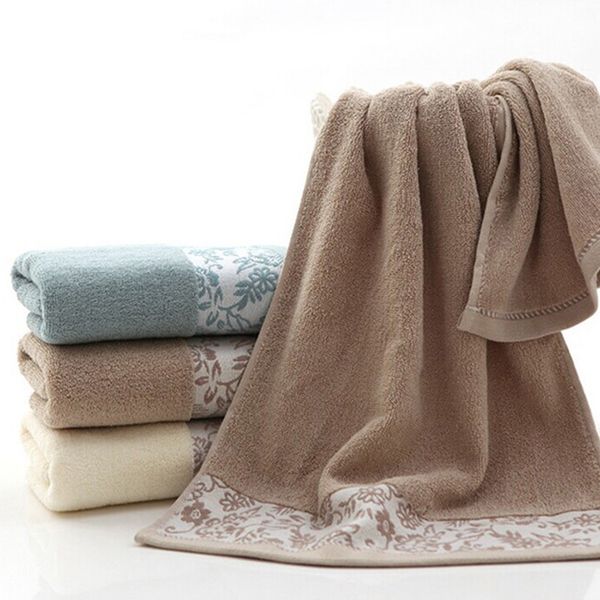 

elegant wisteria flowers patterns printing towel super absorbent bathroom face towel soft 100 percent cotton 3 color available