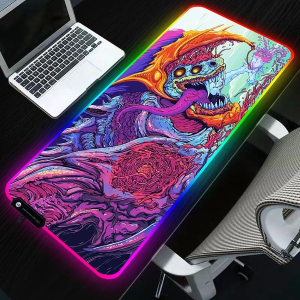 

Sovawin 800x300 Большой Большой LED RGB Освещение Игровой Коврик Для Мыши XL Геймер Мат Мат Г
