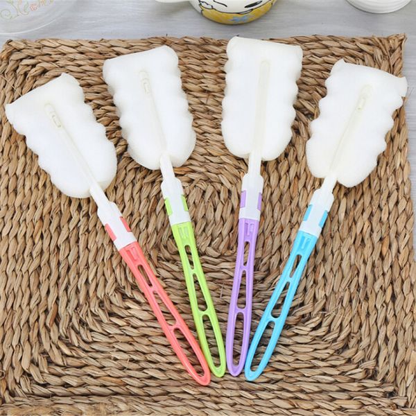 

New Bottle Sponge Brushes Cup Glass Milk Bottles Brush Washing Cleaning Kitchen Cleaner Tools baby Accessories 1Pcs