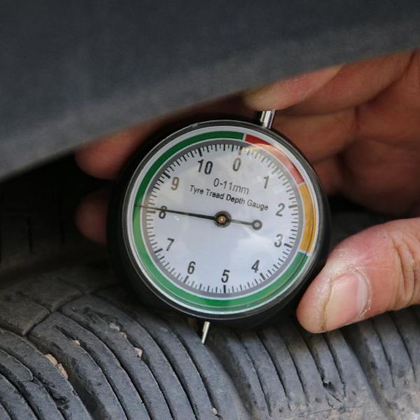 

tire repair tools tire repair kit portable stainless steel tyre pressure tread depth gauge pointer indicator car accessorie
