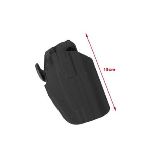 

tmc2583-б.к. 579 компактный кобура 15см тактический ремень крепления, Black;gray