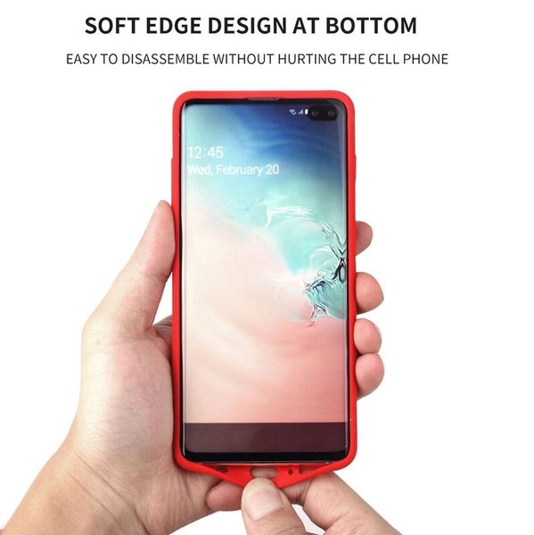 

for samsung galaxy note10 note10 plus cover liquid silicone phone full cover shockproof case with retail packing
