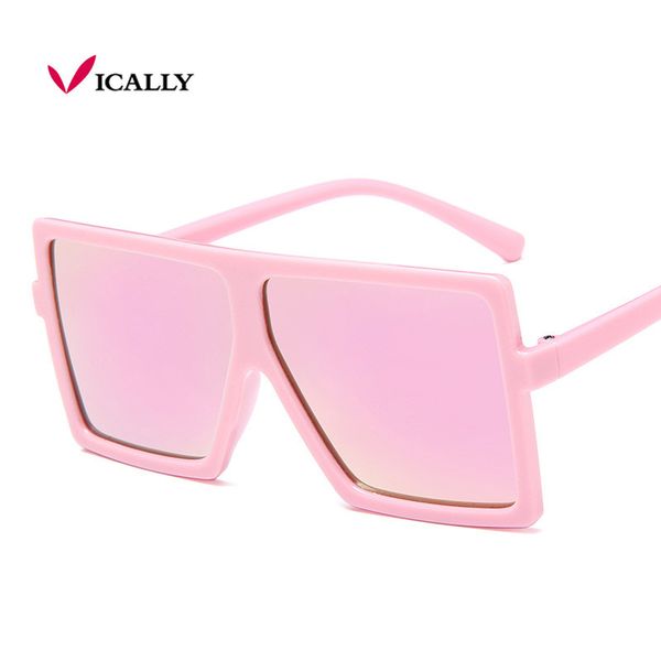 

sunglasses baby glasses children oversize square kids sunglasses girls boys festival punk oculos de sol masculino, White;black