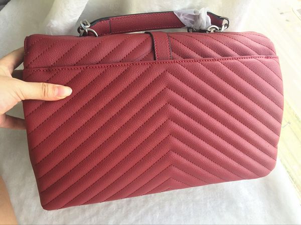 

b classic jumbo 32cm x large v shape flaps chain bag with key chain handbags shoulder handbag messenger purse shopping tote