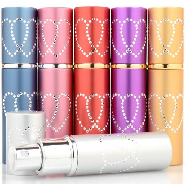 

2018 new perfume bottle 10ml women travel empty cosmetic containers glass flacon vide cosmetique
