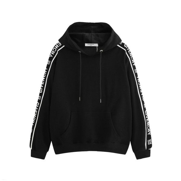 

givenchy men мода зима пуловер новый хип-хоп мужчины спортивной капюшоном толстовки мужские толстовки пуловер мужской моды повседневная hood, Black