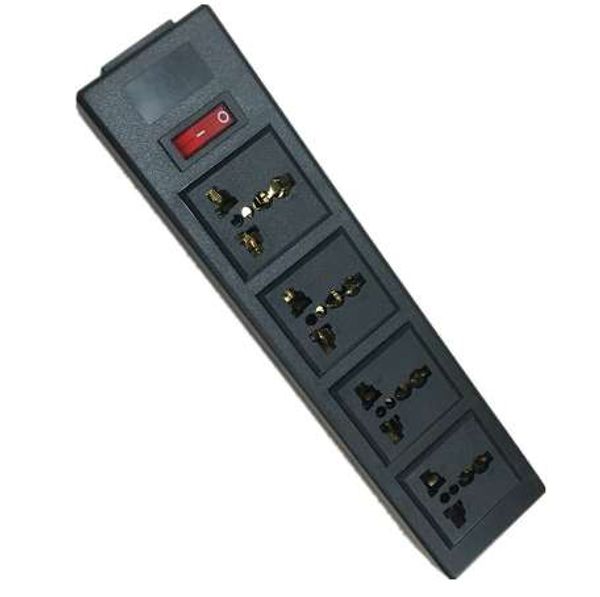 PDU Strip 4 способа выходы Power Strip Outlet Universal разгибание с защитой от перегрузки, выходы с выходом по защите