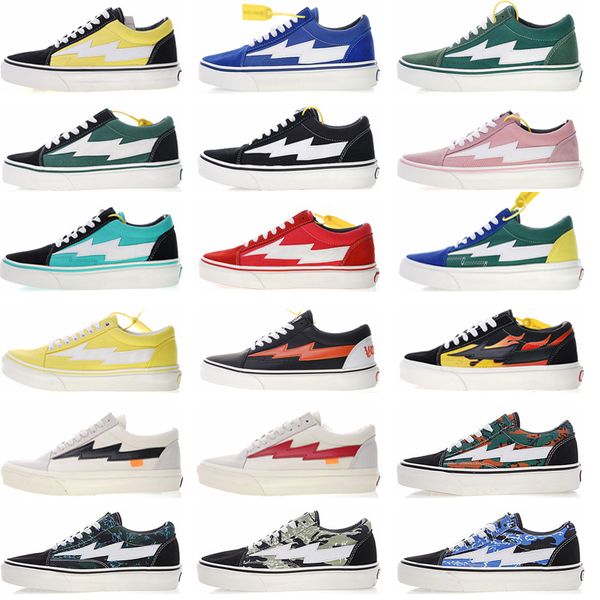 

2019 New Revenge x Storm Old Skool Casual Trainers for Men Women Canvas Sport Shoes for Outdoor Skateboarding Fashion Designer Sneakers